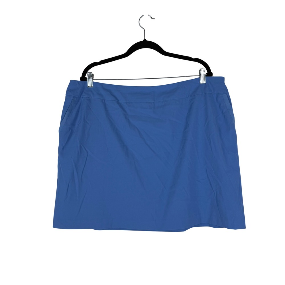 NEW EP New York 17.5" Tech Stretch Skort Womens XXL Skirt Blue Golfcore‎ Pull On